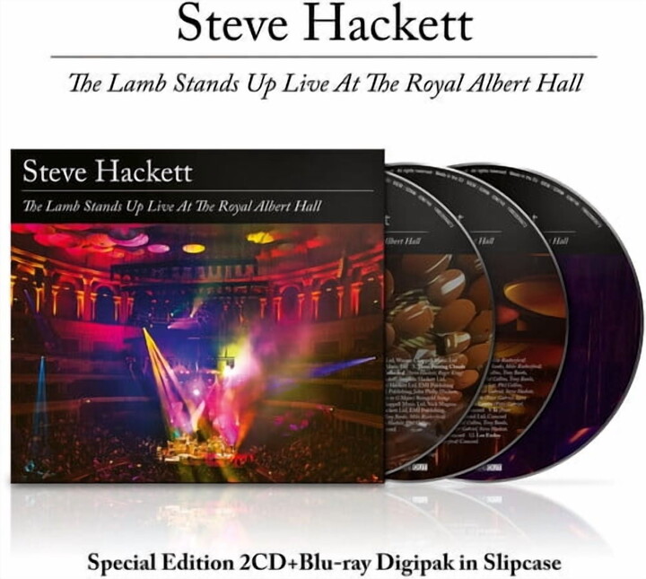 Insideout Steve Hackett - The Lamb Stands Up Live At The Royal Albert Hall - Music & Performance - CD