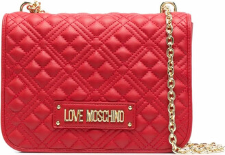 red moschino bags