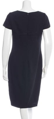 Valentino Short Sleeve Midi Dress