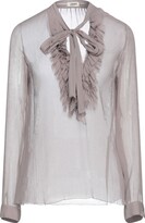 Thumbnail for your product : L'Agence Blouse Dove Grey