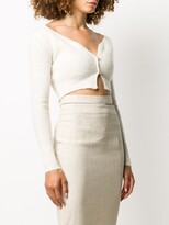 Thumbnail for your product : Jacquemus Alzou cropped cardigan
