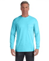 Comfort Colors Pocket T-Shirt, Style 4410 – Lagoon Blue