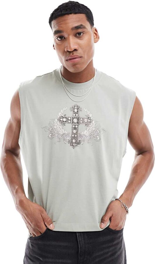 Cropped Shirt Asos Male Crop Top Mens Oversized Cropped Shirt