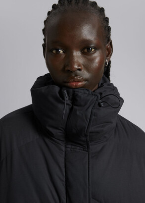 And other stories Oversized Down Puffer Coat ShopStyle