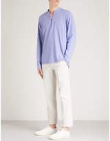 Thumbnail for your product : Eton Cross-hatch regular-fit cotton shirt