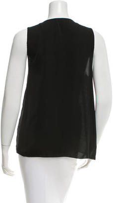 L'Agence Embellished Sleeveless Top w/ Tags