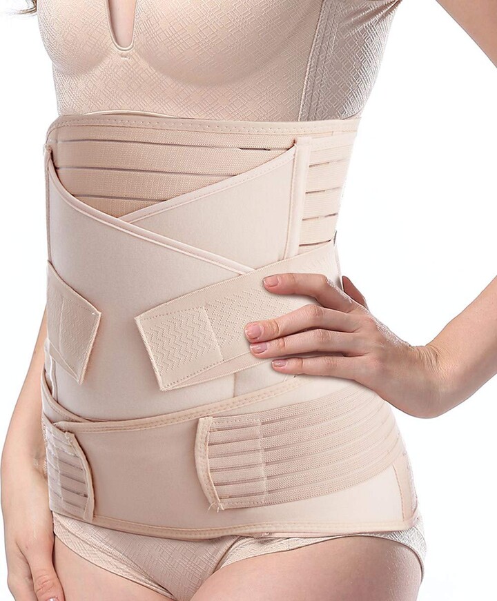 ChongErfei 2 in 1 Postpartum Belly Wrap Support Recovery Waist/Pelvis – The  Warehouse Liquidation