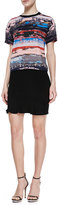 Thumbnail for your product : Opening Ceremony Snowe Insert Knit Miniskirt