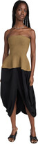 Thumbnail for your product : Proenza Schouler Sculpted Silk Boucle Strapless Knit Dres
