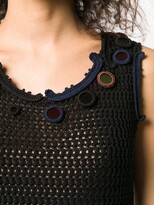 Thumbnail for your product : Prada Pre-Owned Sleeveless Crochet Dress