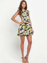 Thumbnail for your product : Definitions Floral Scuba Fit and Flare Skater Dress