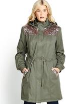 Thumbnail for your product : So Fabulous! So Fabulous Sequin Trim Parka (Available in sizes 14-28)