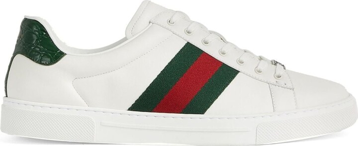 Gucci Men's Run Premium Sneakers in White, Size UK 7 | End Clothing