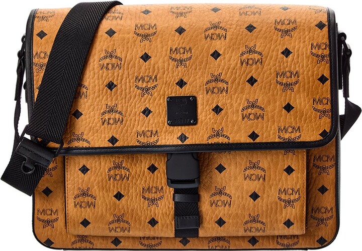 MCM Klassik Visetos Messenger Bag ShopStyle