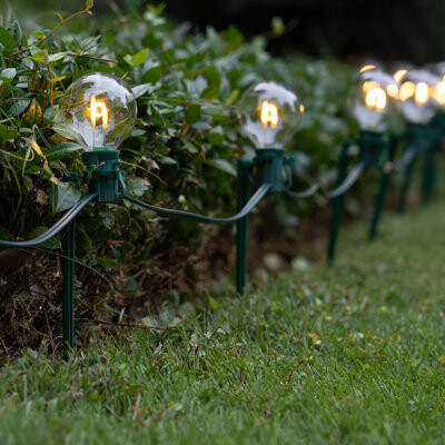 Wintergreen Lighting Clear Line Voltage Plug-in Pathway Light