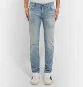 Thumbnail for your product : Dolce & Gabbana Slim-Fit Distressed Stretch-Denim Jeans