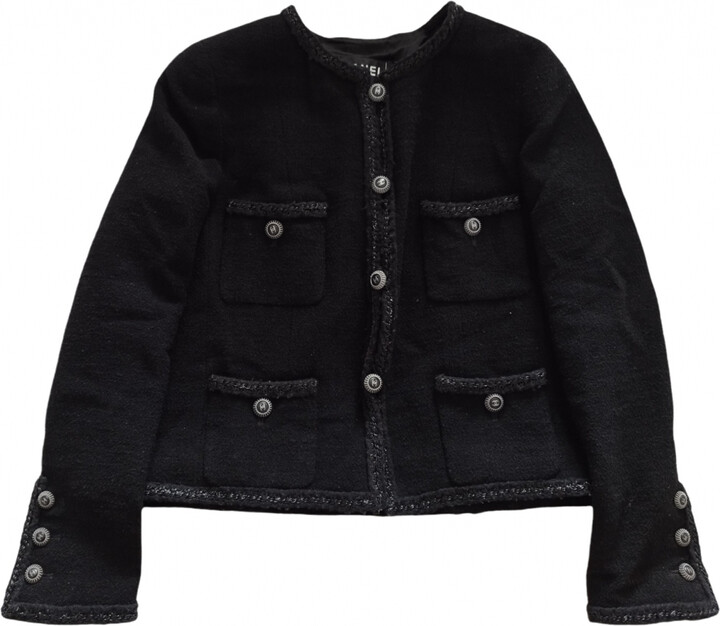 Chanel La Petite Veste Noire tweed short vest - ShopStyle