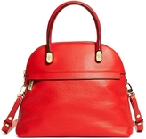 Thumbnail for your product : Brooks Brothers Medium Pebble Calfskin Dome Satchel