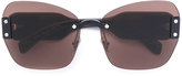 Miu Miu Eyewear - Sorbet sunglasses 