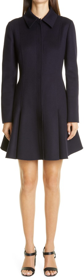 fit and flare coat dress