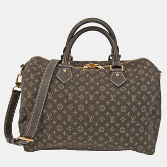 Monogram Mini Lin Speedy Bandouliere Satchel (Authentic Pre-Owned) in 2023