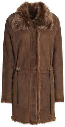 Meteo By Yves Salomon Shearling-lined Leather Coat