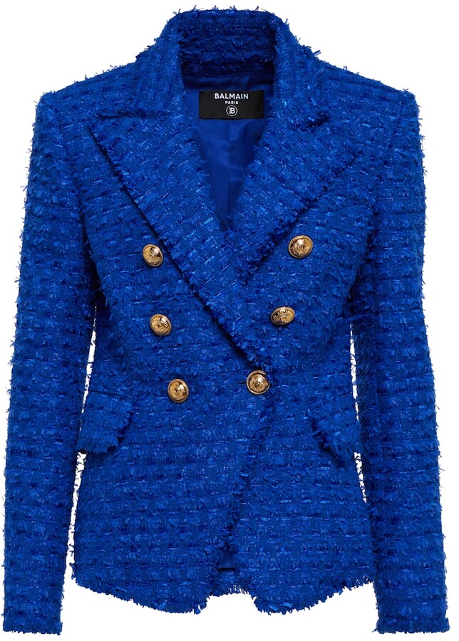 balmain tweed jacket