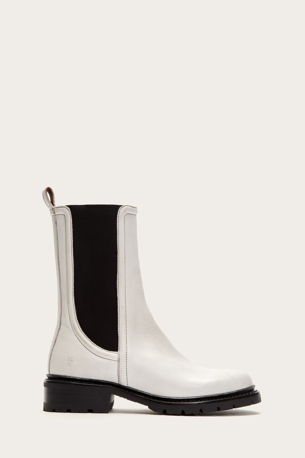 frye women's samantha leather zip boot