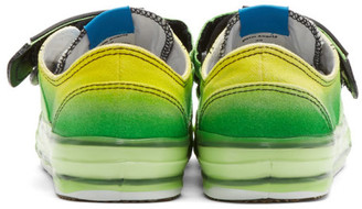 Palm Angels Green Vulcanized Sneakers