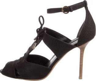 Louis Vuitton Vintage 2010 T-Strap Sandals