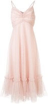 Thumbnail for your product : Zimmermann Dotted Tulle Flared Dress