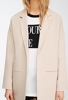 Thumbnail for your product : Forever 21 Open-Front Coat
