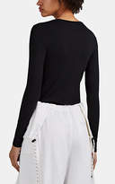 Thumbnail for your product : ATM Anthony Thomas Melillo Women's Rib-Knit Long-Sleeve T-Shirt - Black