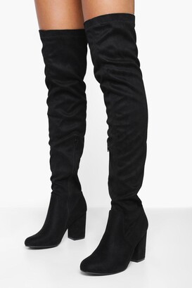 thigh high stiletto boots uk