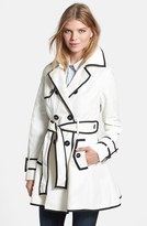 Thumbnail for your product : Betsey Johnson Lace-Up Back Raincoat