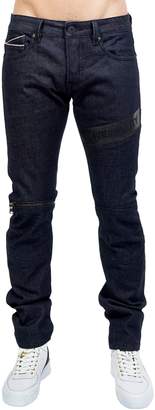 Cult of Individuality Greaser Straight Leg Moto Jeans