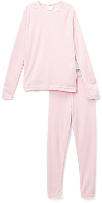 Rocky Girls' Thermal Bottoms LT - Light Pink Thermal Underwear Set - Girls