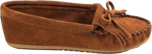Minnetonka Women's Kilty Hardsole Casual Slippers Regular 5 Brown