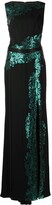 Thumbnail for your product : Tadashi Shoji Sequin-Embellished Side-Slit Gown