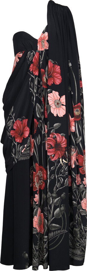 La Primera Luz Silk Maxi Dress