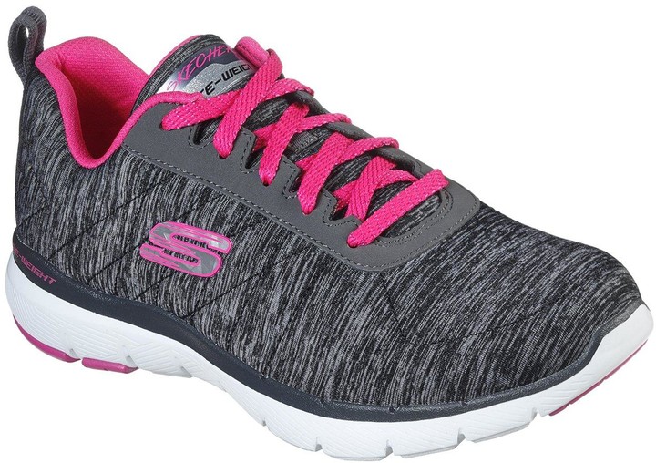 skechers flex appeal 3 ladies trainers
