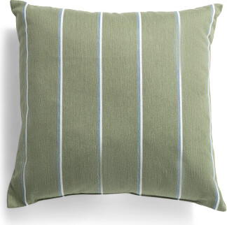TJMAXX 22X22 Garden Stripe Jameson Oversized Pillow, Cotton/Polyester