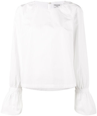 Frame Denim voluminous cuff blouse