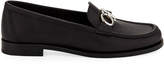 Thumbnail for your product : Ferragamo Rolo Gancini Calfskin Flat Loafer