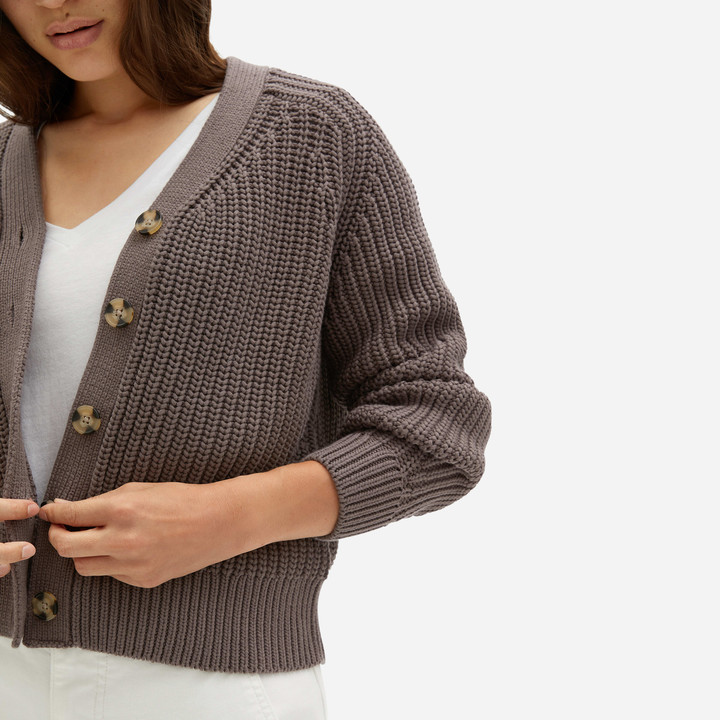 plum cardigan sweater