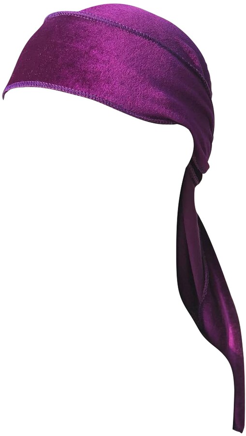 K Velvet Unisex Du-rag Wave Cap Durag Headwrap Con Correa | Meses Sin