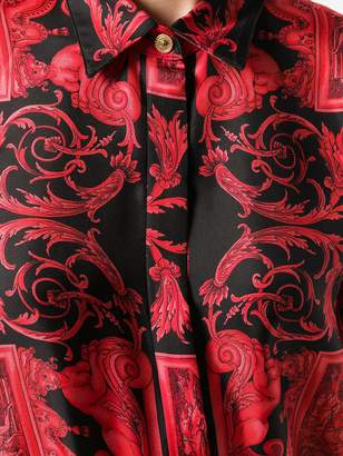 Versace Barocco print shirt