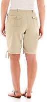 Thumbnail for your product : JCPenney St. John's Bay St. Johns Bay Cargo Bermuda Shorts - Plus