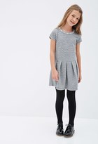 Thumbnail for your product : Forever 21 FOREVER 21+ Girls Heathered Floral-Quilted Rhinestone Dress (Kids)
