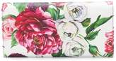 Thumbnail for your product : Dolce & Gabbana Peony continental wallet